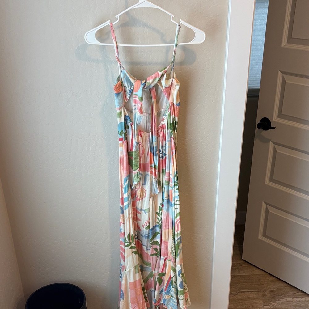 Maxi Dress with Back Cut Out - Picture 2 of 2